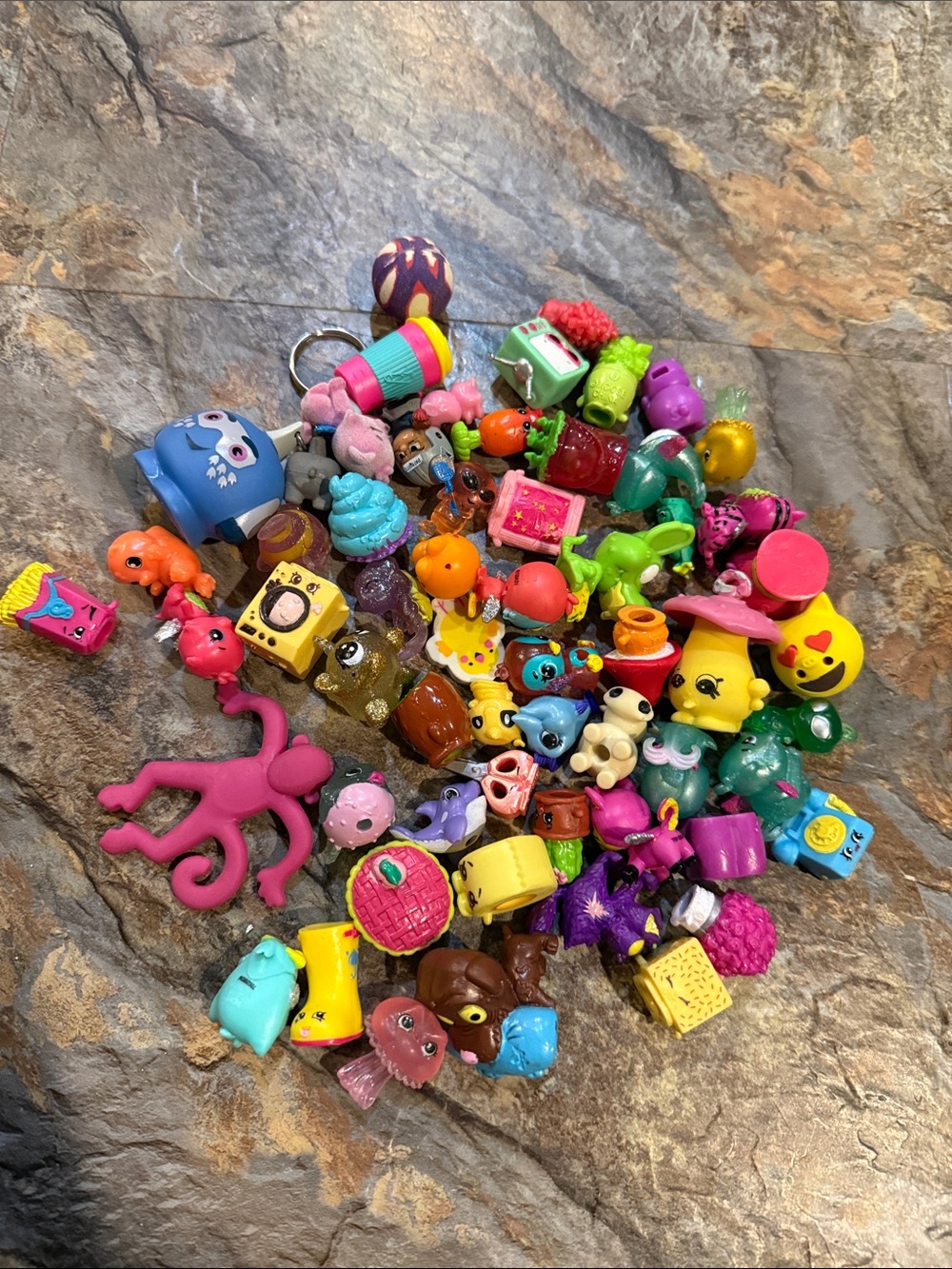 Assorted Kids Mini Toy Figures - Mixed Colors